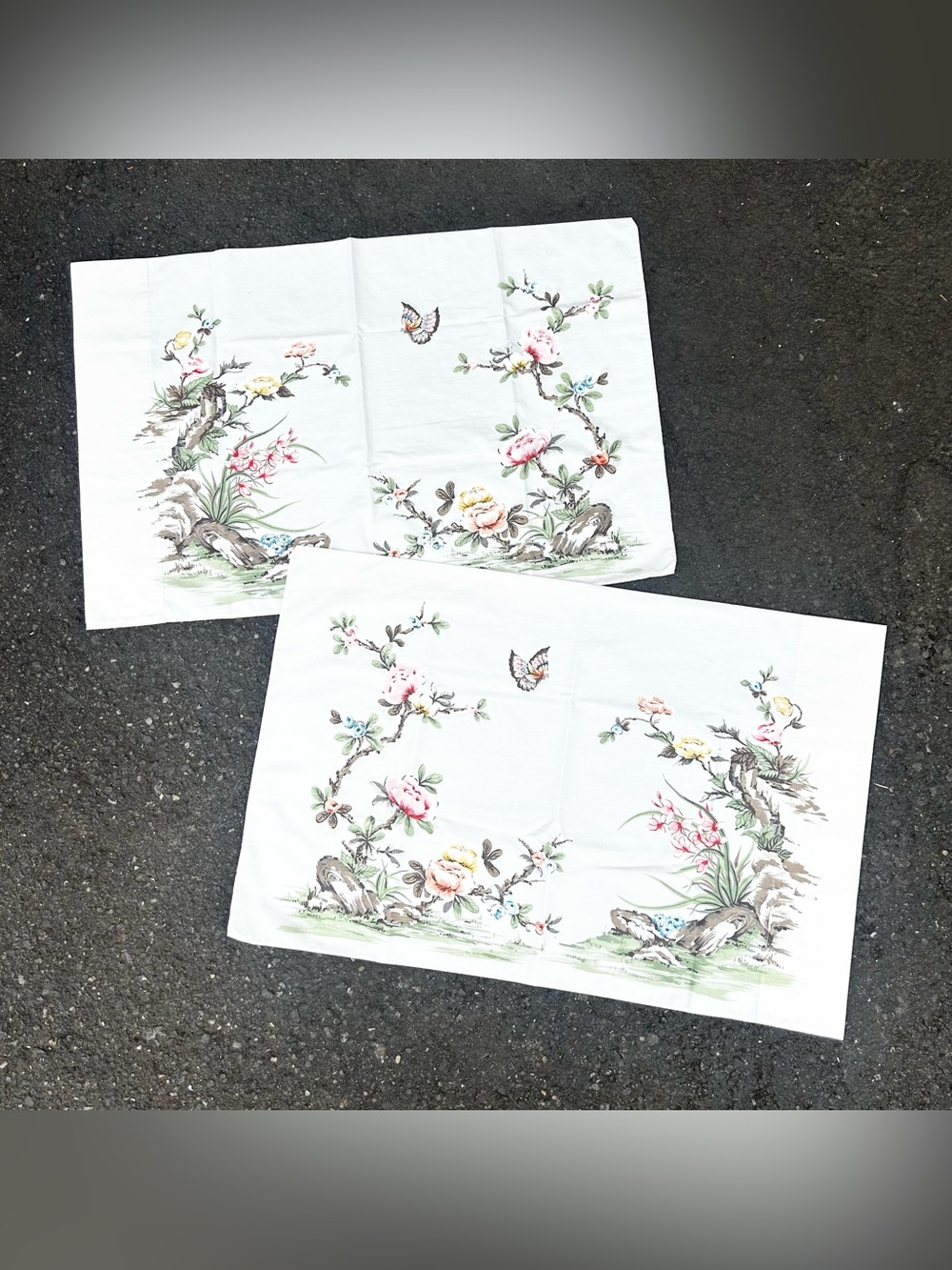 Vintage Springmaid Standard Pillowcase Lot of 2 - Percale - US Made